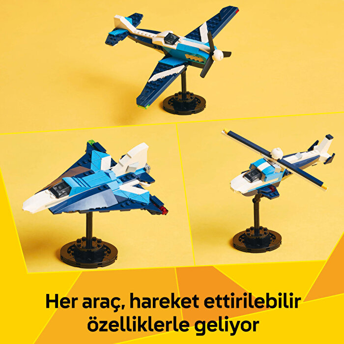 LEGO Creator 3'ü 1 Arada Uçak: Yarış Uçağı 31160