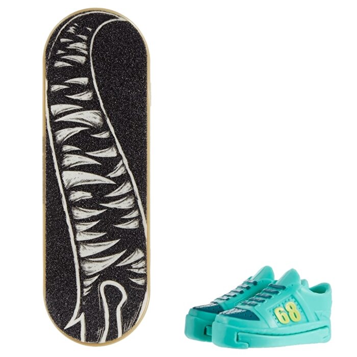 Hot Wheels Skate Parmak Kaykay ve Ayakkabı Paketleri Moon Howler HVJ85