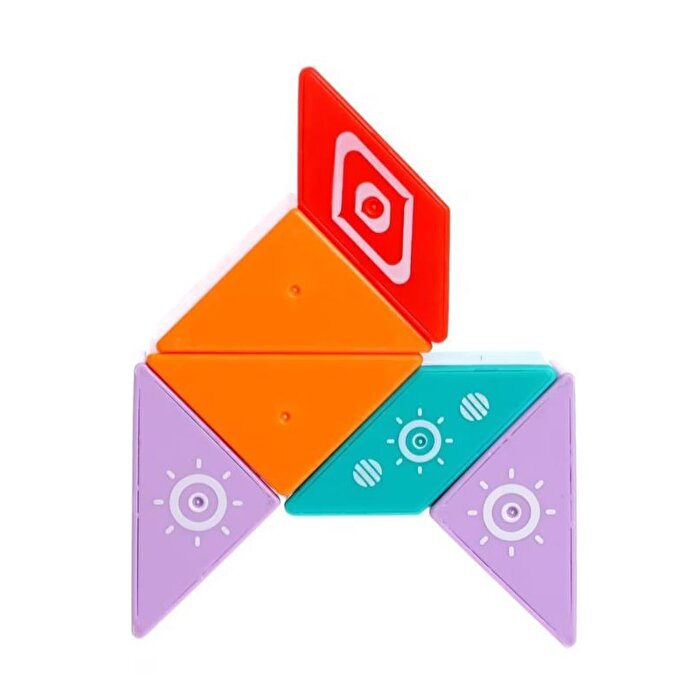 Eğitici 6 Parça Manyetik Bloklar