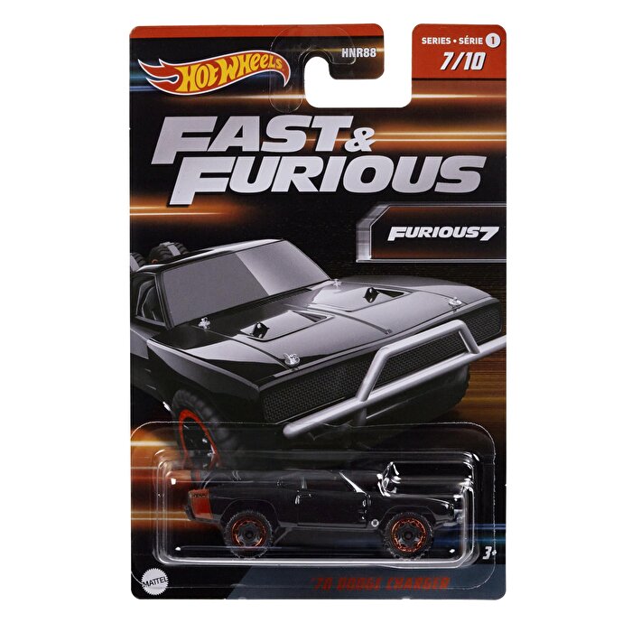 Hot Wheels Fast & Furious Arabalar '70 Dodge Charger HNR97