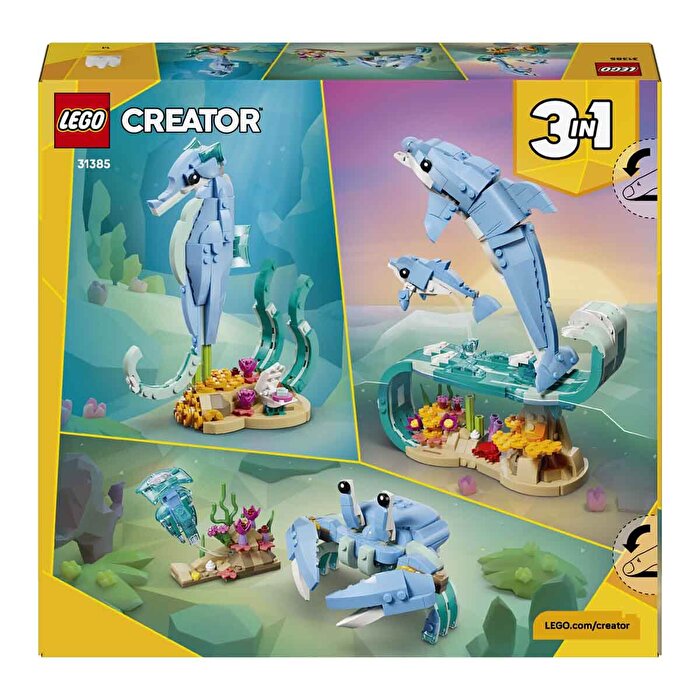 LEGO Creator Deniz Hayvanları: Güzel Yunuslar 31385