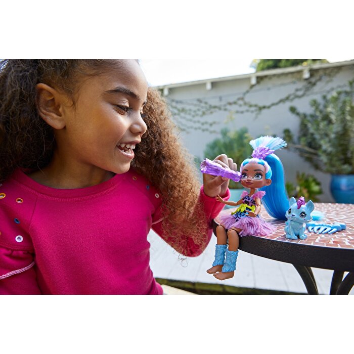 Cave Club Karakterleri Mavi Saçlı Tella Bebek GNL86