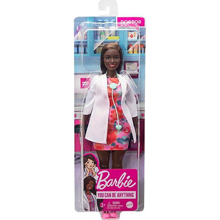 Barbie Kariyer Bebekleri Esmer Doktor Barbie GYT29