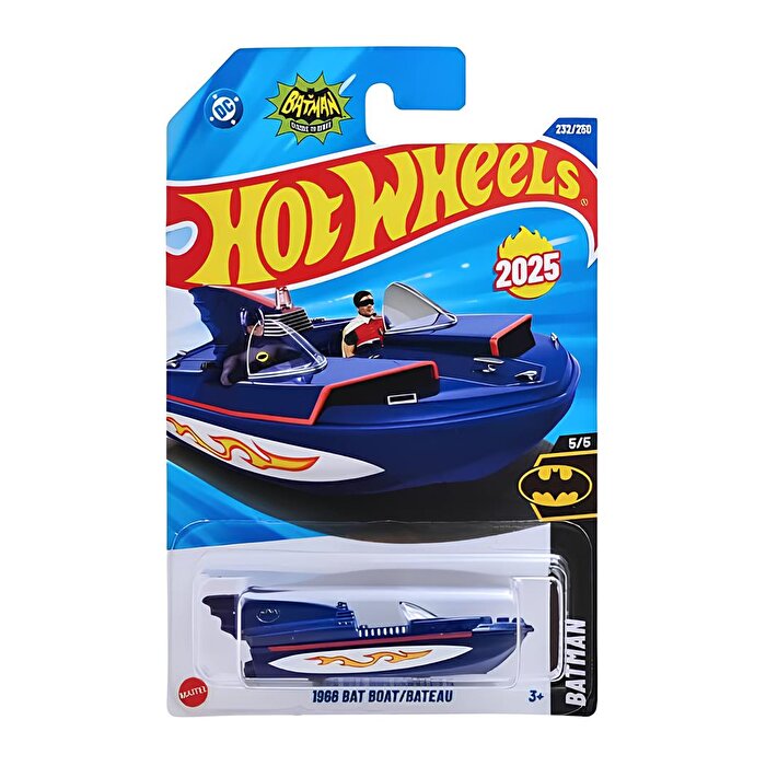 Hot Wheels Tekli Arabalar 1966 Bat Boat HYW57