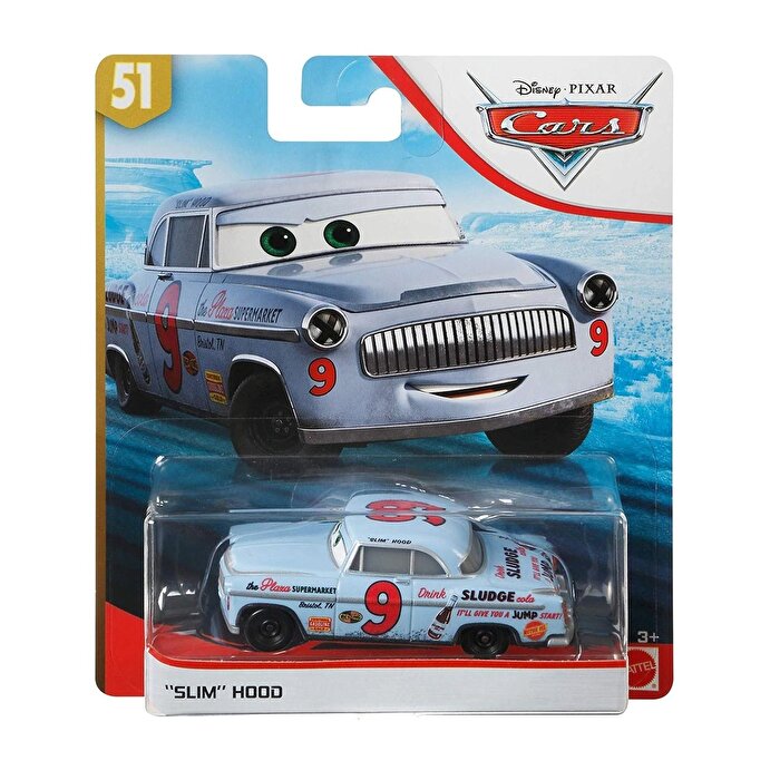Cars 3 Tekli Karakter Araçlar Slim Hood GBY19