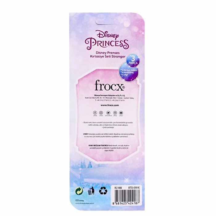 Lisanslı Kırtasiye Seti Disney Princess