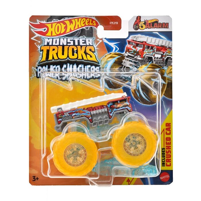 Hot Wheels Monster Trucks 1:64 Arabalar 5 Alarm HTM70
