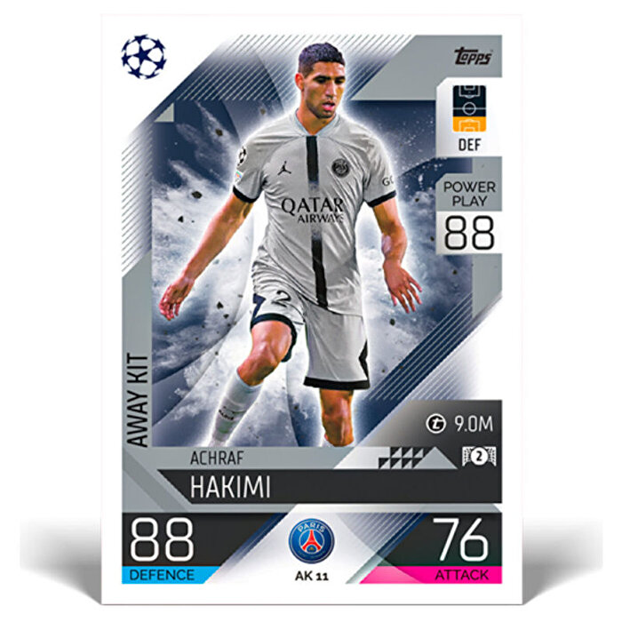 Match Attax Extra 2023 Mega Metal Kutu Futbolcu Kartları