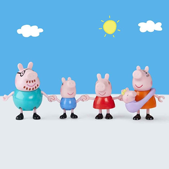 Peppa Pig ve Ailesi 5’li Figür Seti G0506