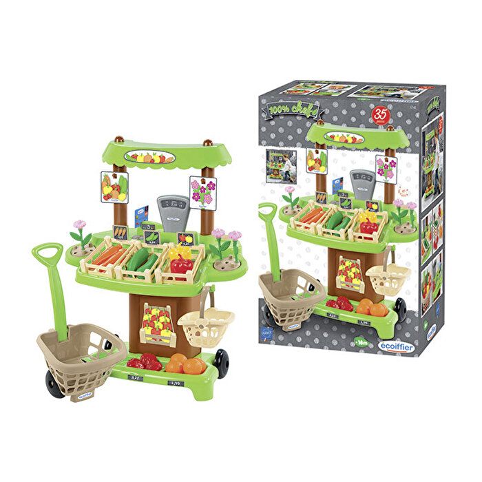 Ecoiffier Organik Manav Standı