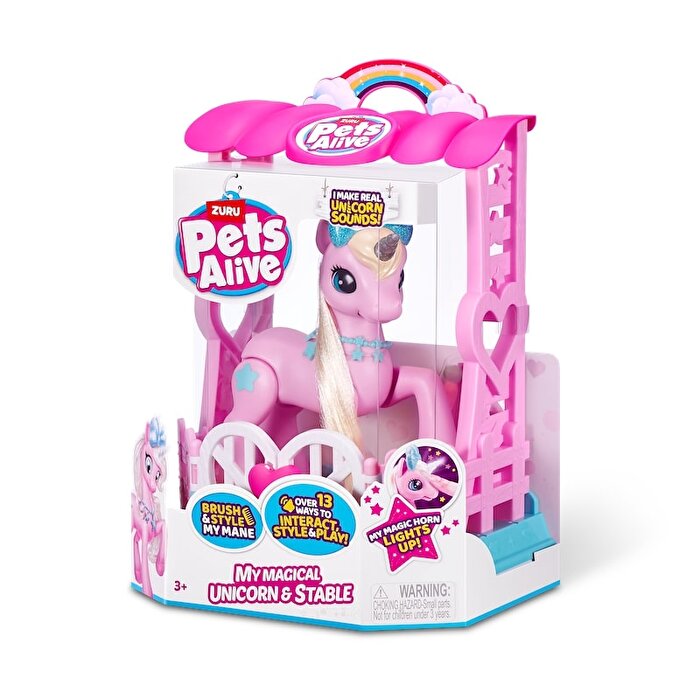Pets Alive Unicorn Sesli ve Işıklı Oyun Seti 9545