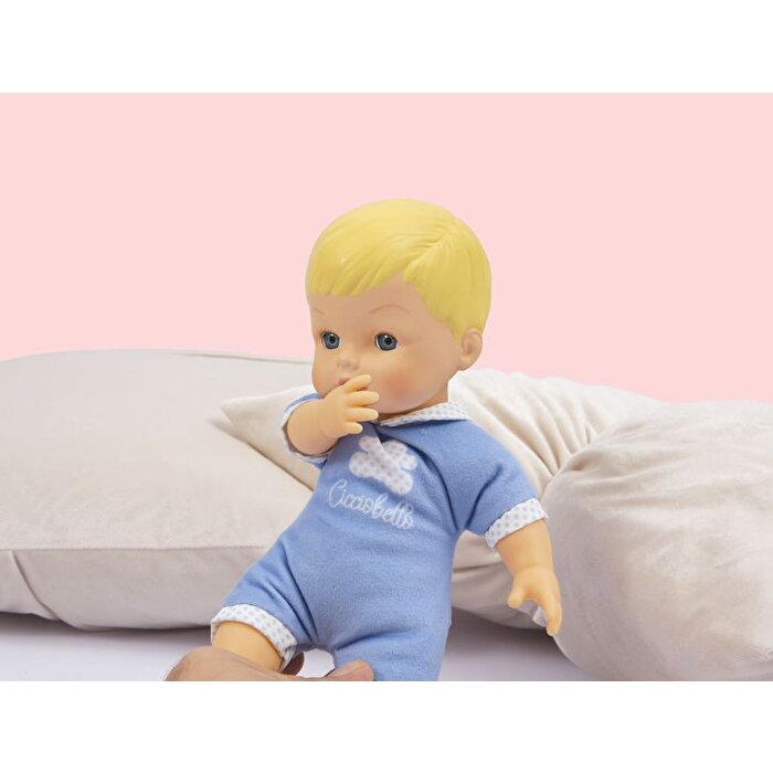 Cicciobello Yumuş Bebek 24 cm Mavi Tulum