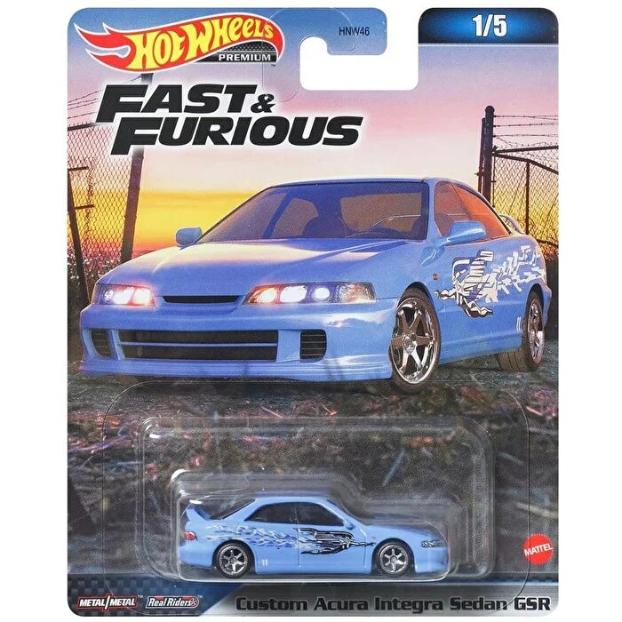 Hot Wheels Fast Furi̇ous Premi̇um Arabalar Acura Integra Sedan GSR JDJ13