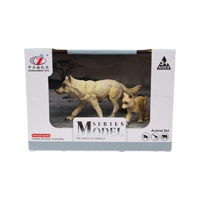 Animal World Kurt ve Yavrusu