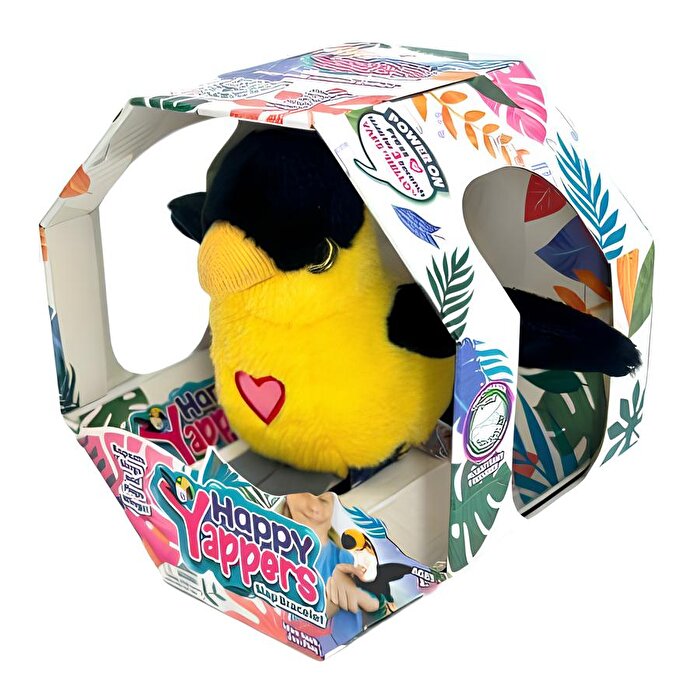 Happy Yappers Slap Bant Konuşan ve Taklit Eden Oriolus Papağan