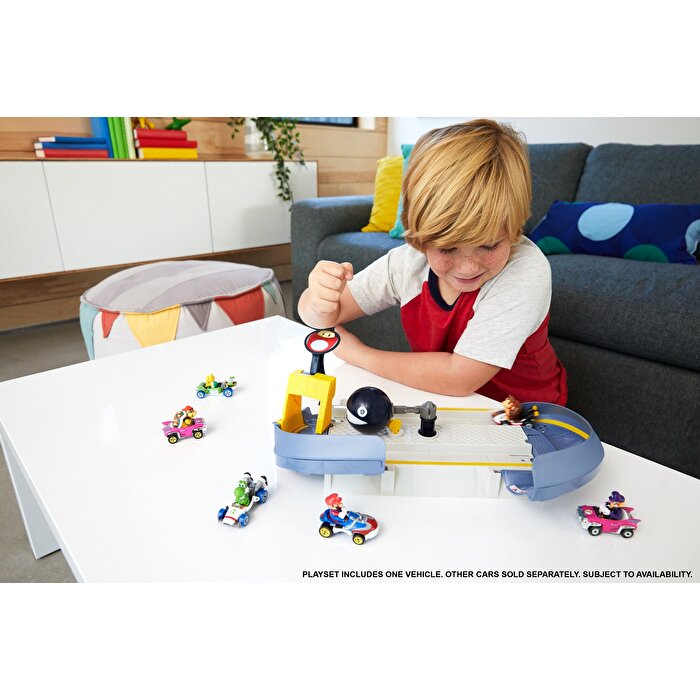 Hot Wheels Mario Kart Çılgın Yaratıklar Oyun Seti Chain Chomp GKY48