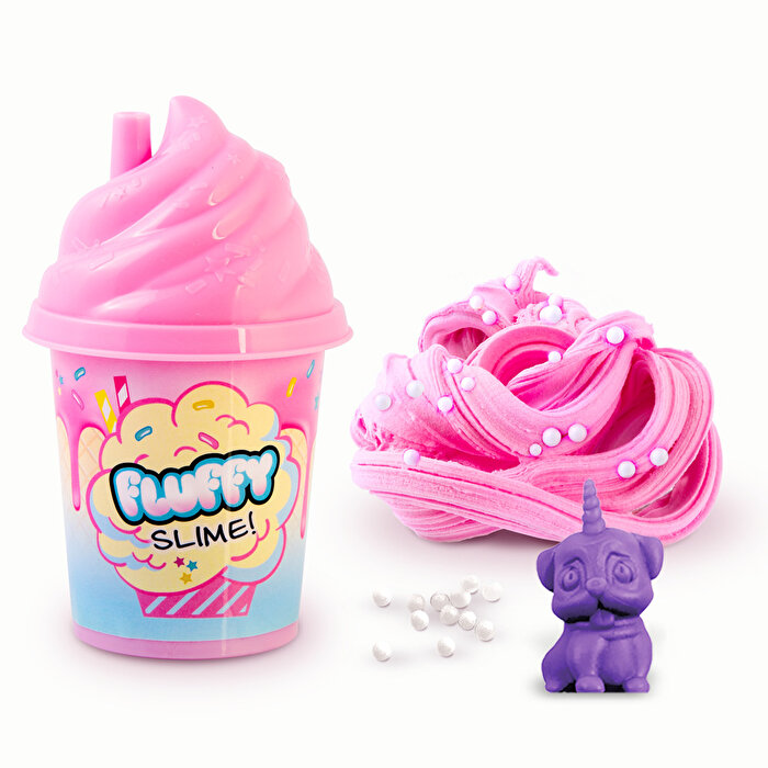 So Slime Fluffy Slime Shaker Pembe