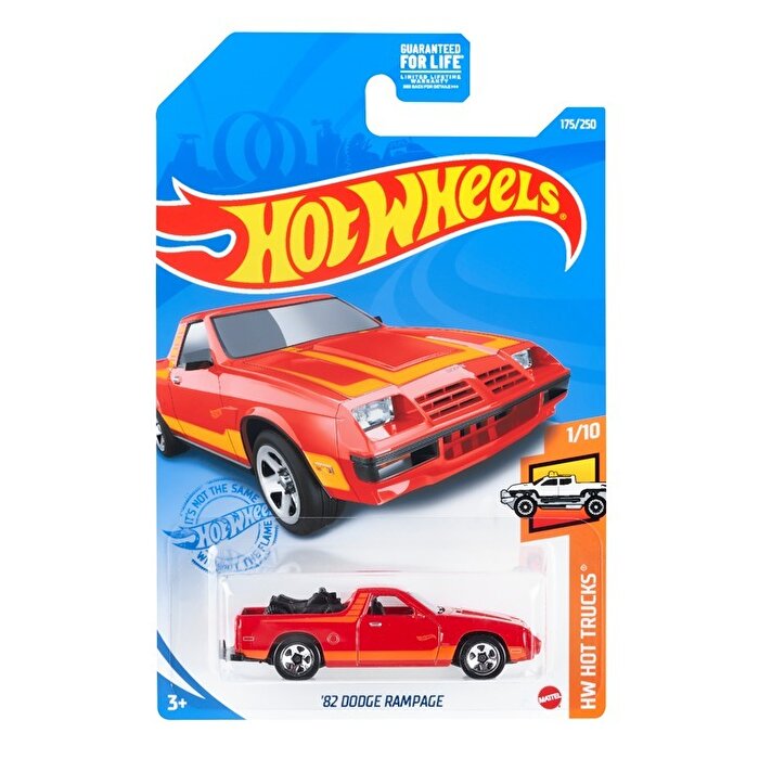 Hot Wheels Tekli Araba 82 Doc Rampage GRY94