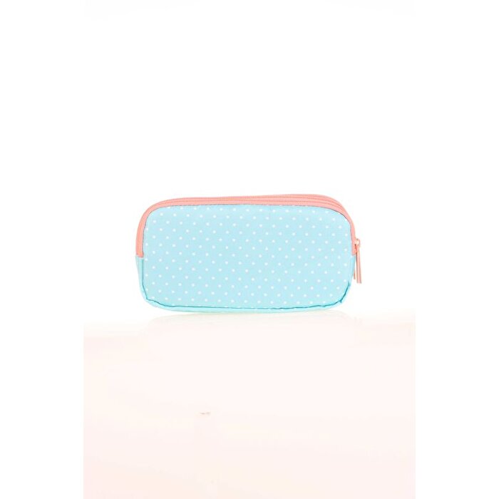 Kaukko Kids 3 Bölmeli Cute Face Cat Kalem Çantası