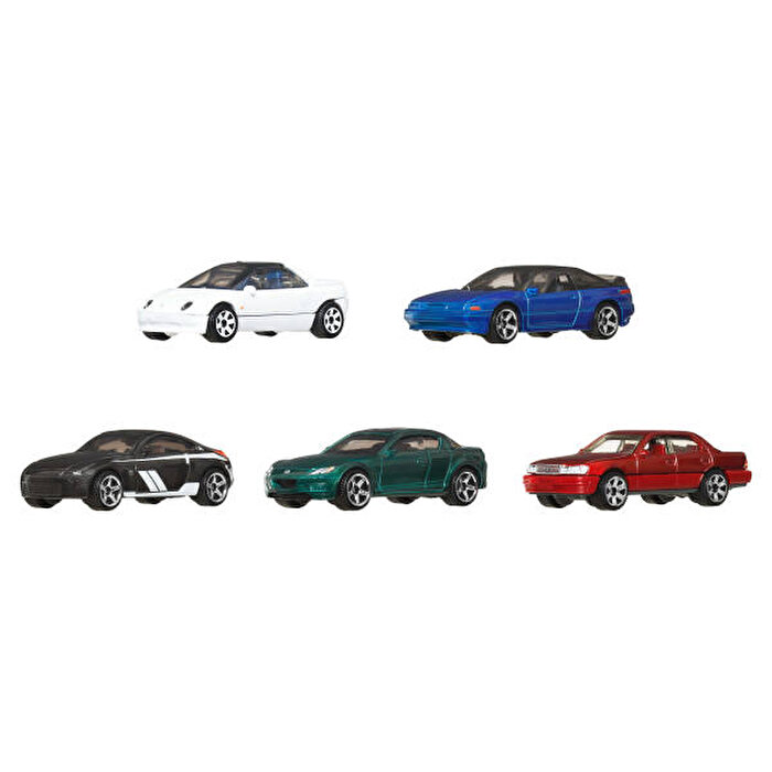Matchbox Beşli Araba Seti Mbx Japan Cruiser II JBX24