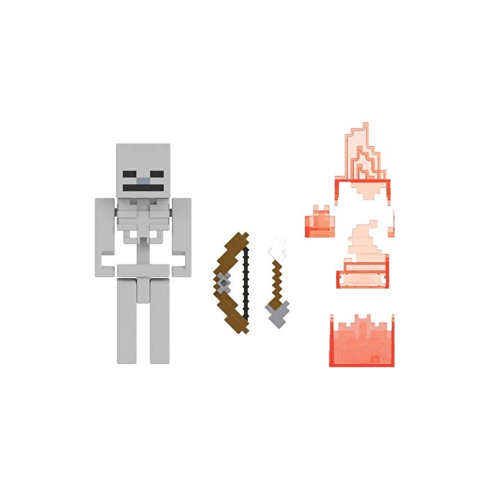 Minecraft Aksesuarlı Figürler Skeleton HTN11