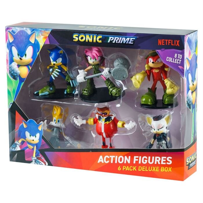 Sonic Aksiyon Figürleri 6'lı Deluxe Set 2
