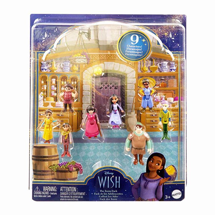 Disney Wish The Teens Mini Karakter Seti HPX36