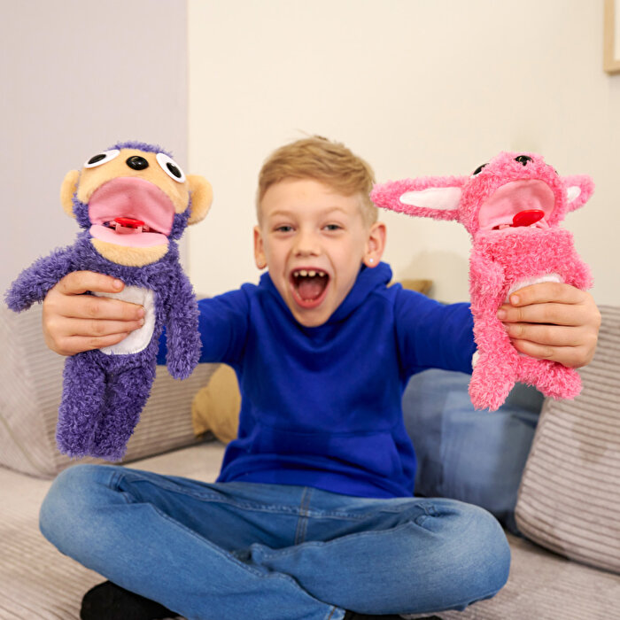 ScreamerZ Sesli Peluş Çılgın Maymun