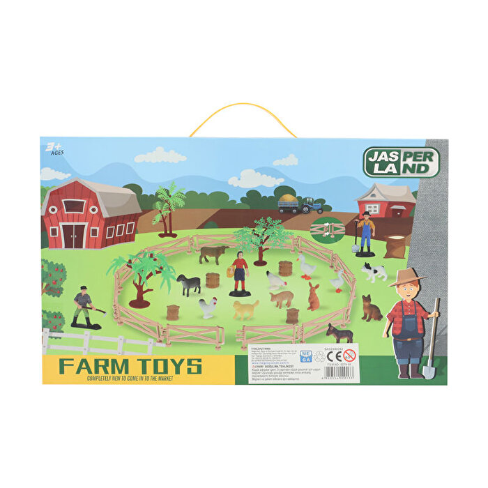 Farm Toys 34 Parça Çiftlik Hayvanları Seti