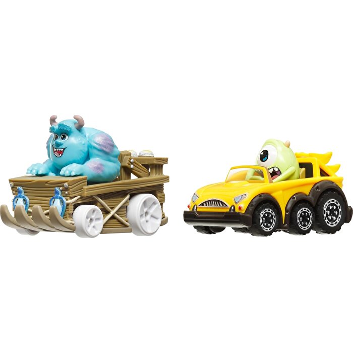 Hot Wheels RacerVerse İkili Arabalar Sulley & Mike Wazowski HRT93