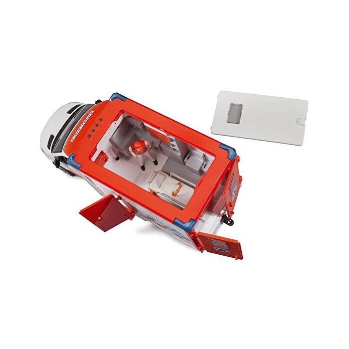 Bruder Mercedes Benz Sprinter Sirenli Ambulans ve Ekibi