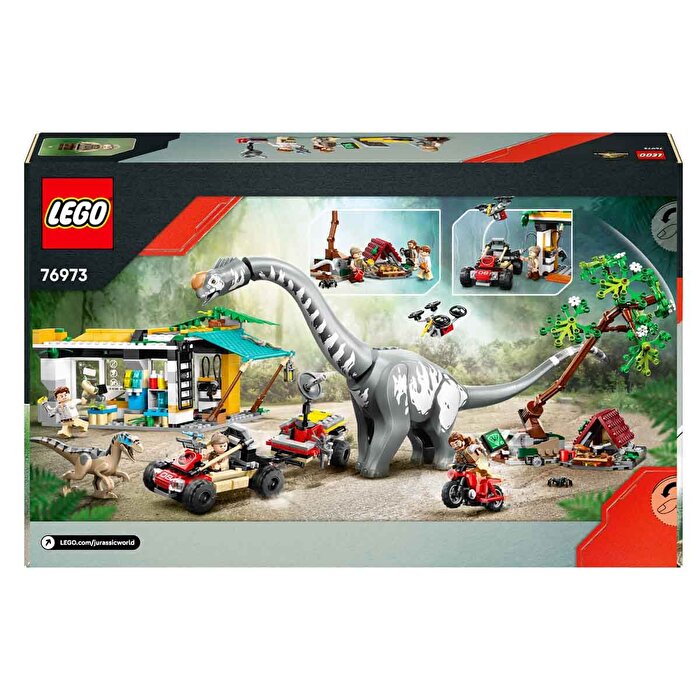 LEGO Jurassic World Raptor ve Titanosaurus Takip Görevi 76973