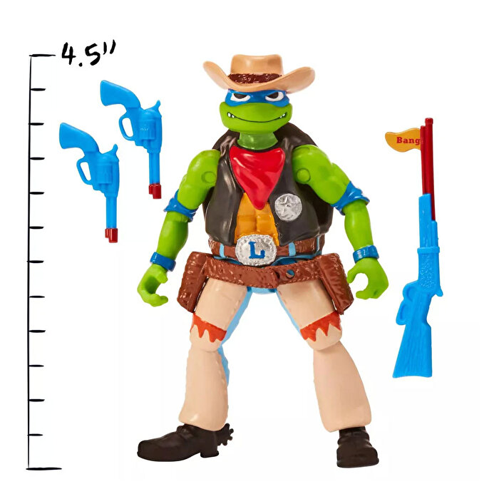 TMNT Aksiyon Figürler Cowboy Leo 83269