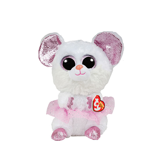 Ty Beanie Boo Nina Balerin Beyaz Fare 24 cm.