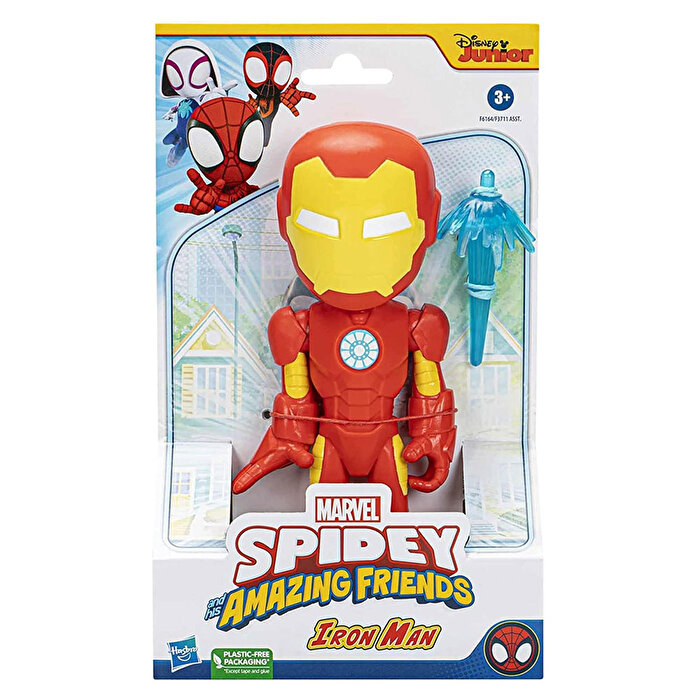 Spidey and His Amazing Friends Dev Figür Iron Man F6164