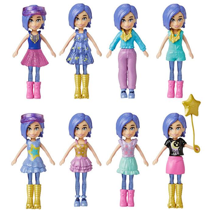 Polly Pocket Farklı Kombin Eğlencesi Oyun Setleri HKV93