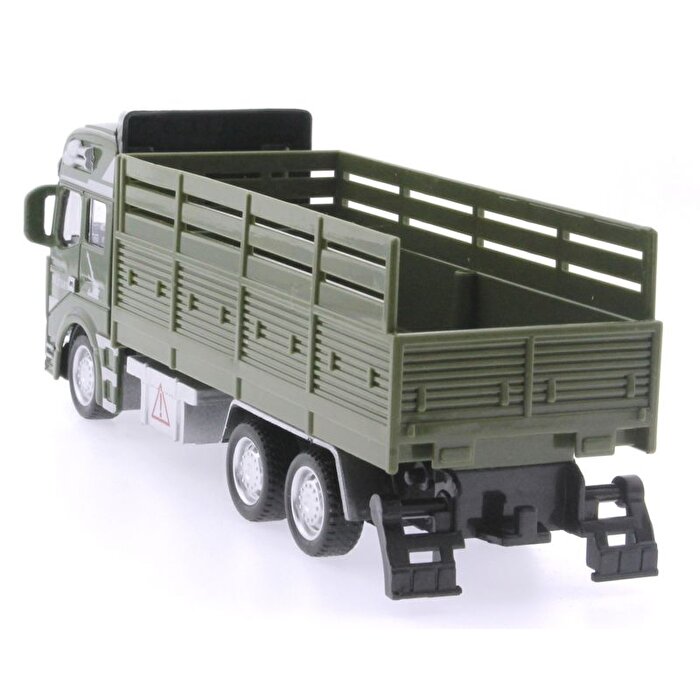 Sürtmeli Die Cast Metal Gövdeli Kamyon