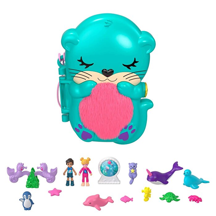 Polly Pocket ve Maceraları Oyun Setleri Otter Aquarium HCG16
