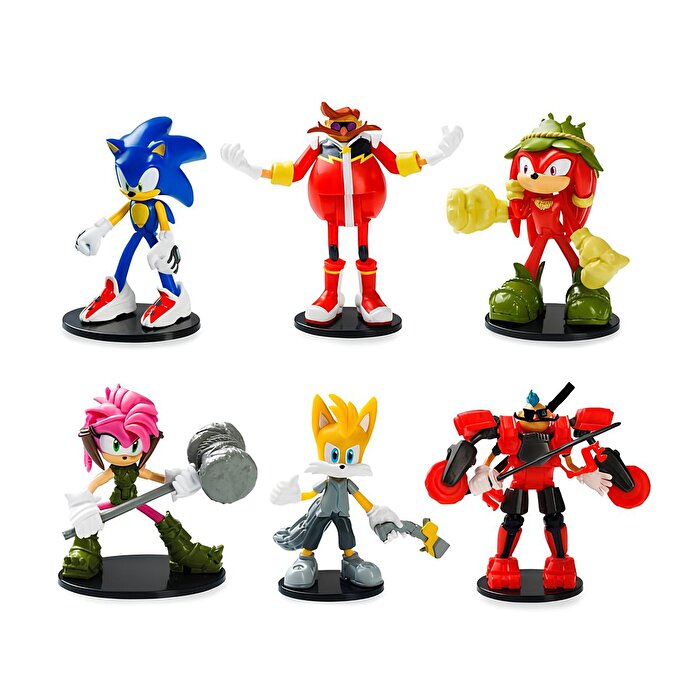 Sonic Aksiyon Figürleri 6'lı Deluxe Set 1
