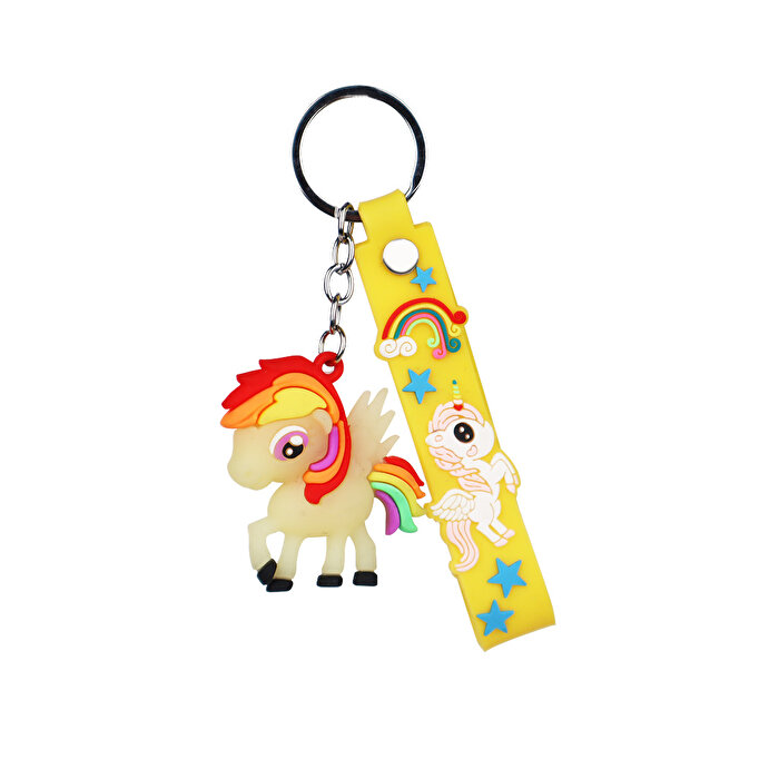Giftpoint Animal Unicorn Sarı Anahtarlık