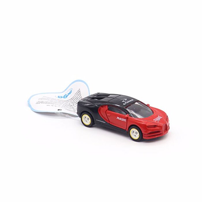 Die Cast Gainer Araba Kırmızı Siyah