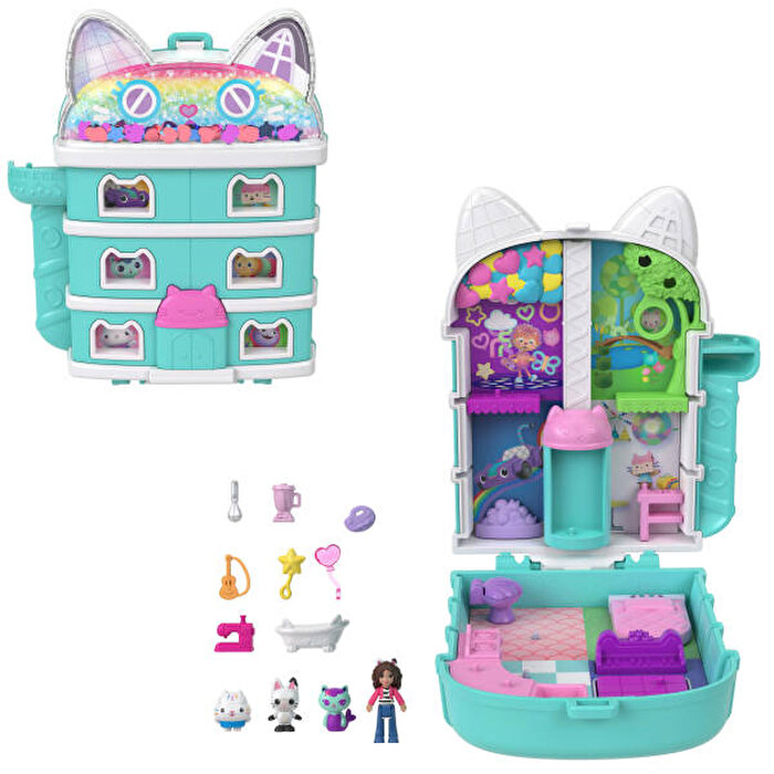 Polly Pocket Gabby's Dollhouse Mikro Parti Oyun Seti FV02