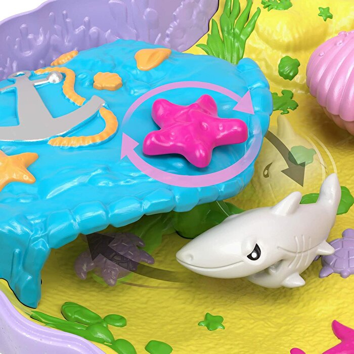 Polly Pocket Çanta Olabilen Micro Oyun Setleri Seashell Purse GNH11