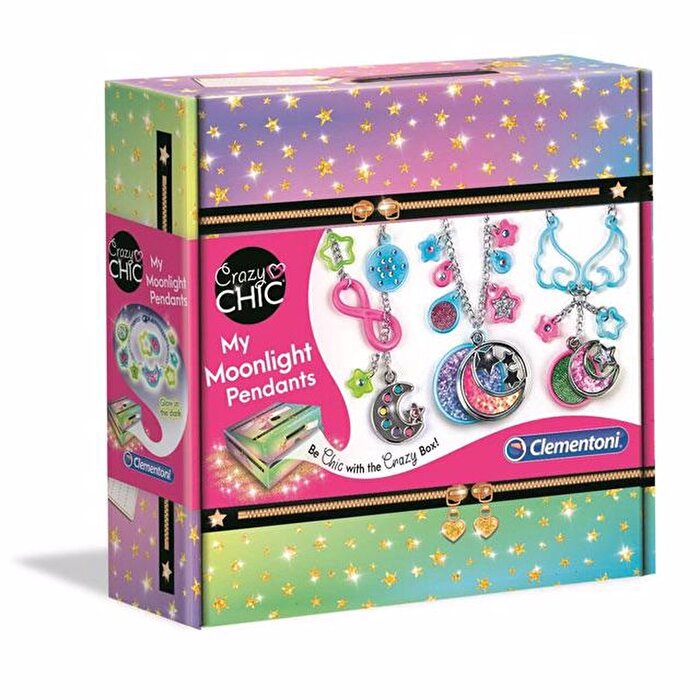 Clementoni Crazy Chic Bileklik Yapma Seti Ay Işığı Kolyeler