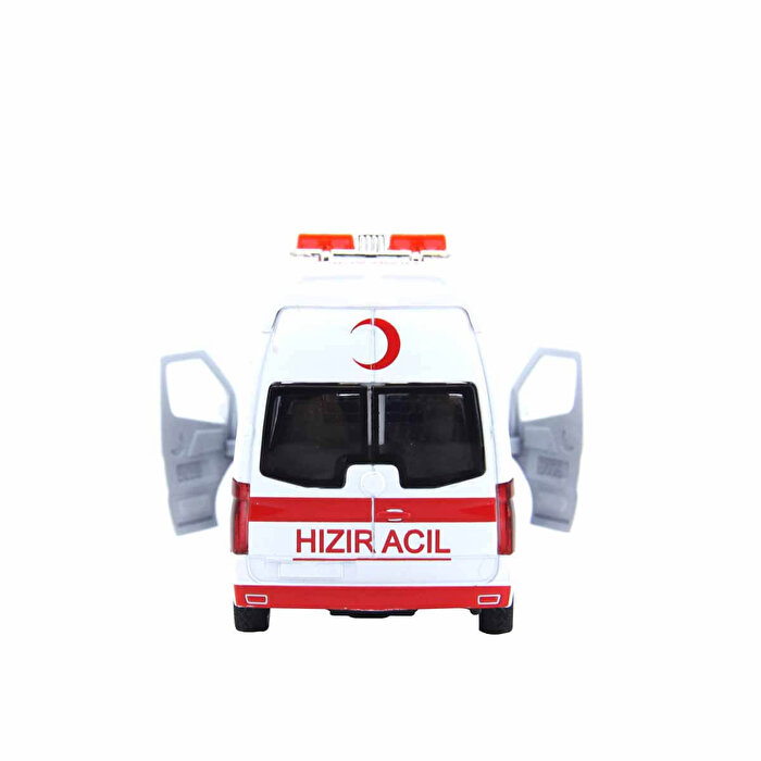 Sesli ve Işıklı Acil Çek Bırak Ambulans