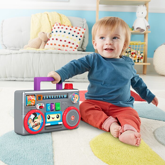 Fisher Price Eğlen ve Öğren Müzik Kutusu Türkçe ve İngilizce