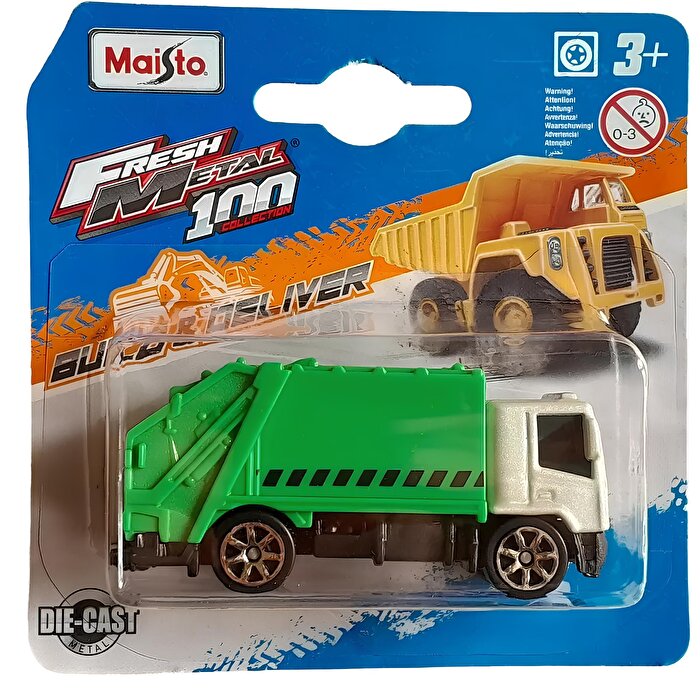 Maisto Fresh Metal Araçlar Garbage Truck