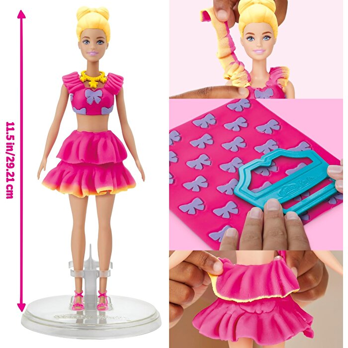 Play Doh Barbie Fırfırlar ve Fiyonklar seti G31566
