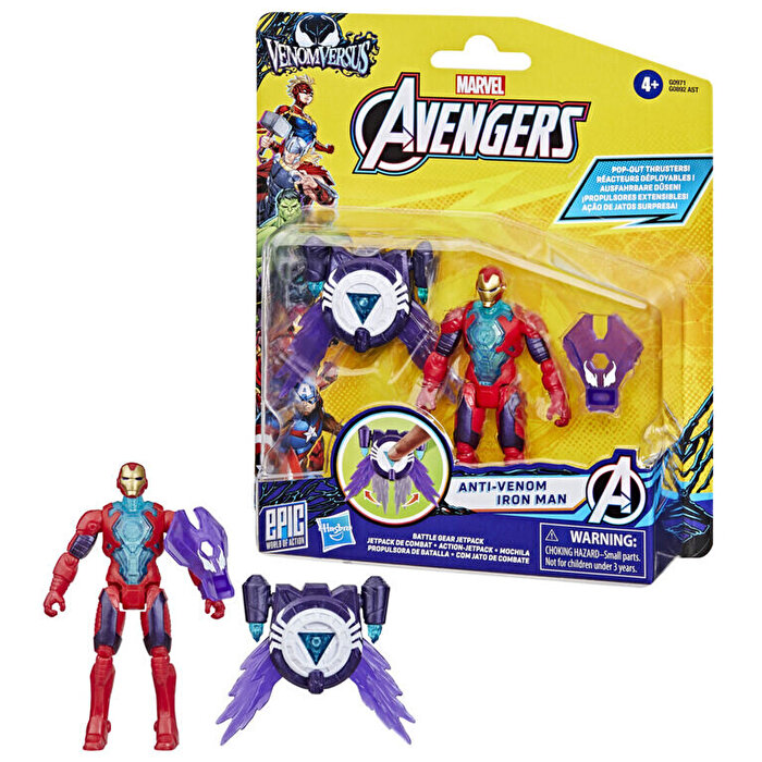 Marvel Avengers VenomVersus Epic World of Action Iron Man