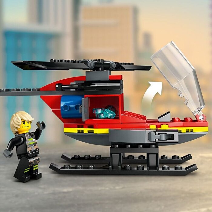 LEGO City İtfaiye Kurtarma Helikopteri 60411
